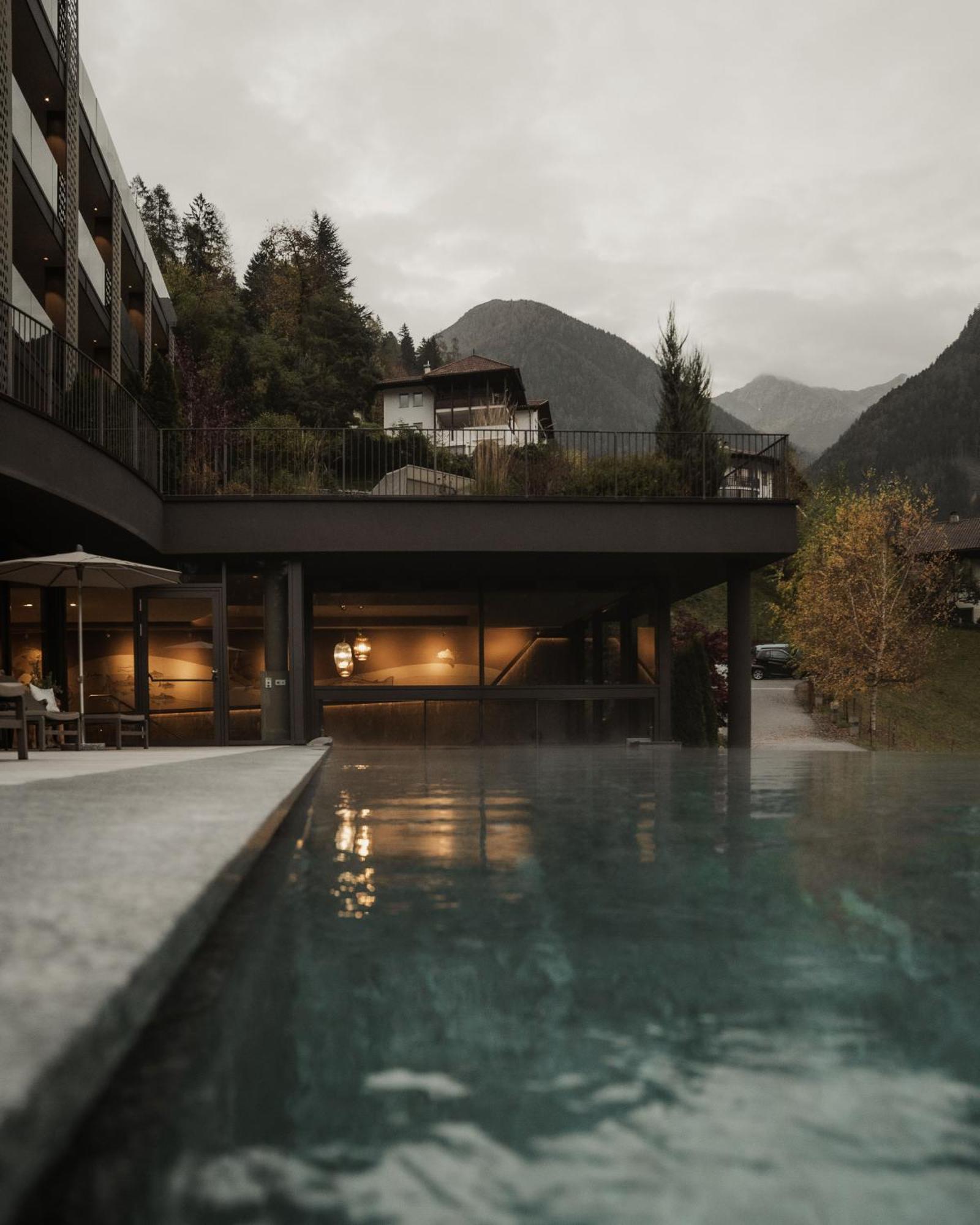 Hotel Bad Fallenbach San Leonardo in Passiria Bagian luar foto